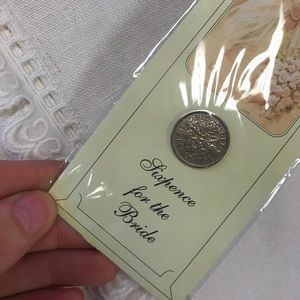 Vintage Other - Sixpence for the Bride Wedding Token Vintage Other - Sixpence for the Bride Wedding Token